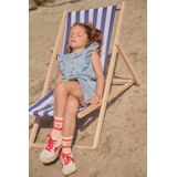 Denim Jurk - Lichtblauw - Stretch - Met Drukknopen