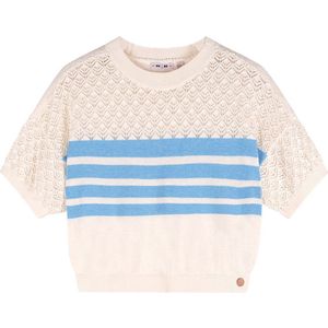 Nono Keya Knitted Sweater - Blauw - Voor Meisjes