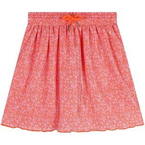 NoNo - Plissé Rok - Koraal - Voor Meisjes - Maat 146-152