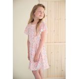 NoNo - Jurk - Geel - AOP Bloemen