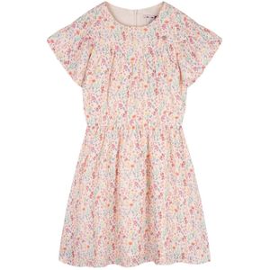 NoNo - Jurk - Geel - AOP Bloemen