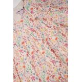 NoNo zomer jurk meisjes - geel - AOP bloemen - Merle