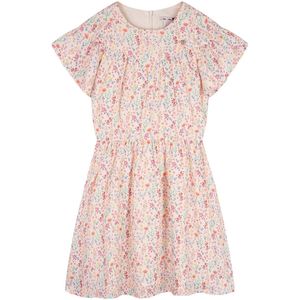 NoNo - Jurk - Geel - AOP Bloemen