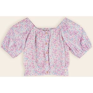 NONO - Tomas - Crop Top - Lila - 100% Polyester