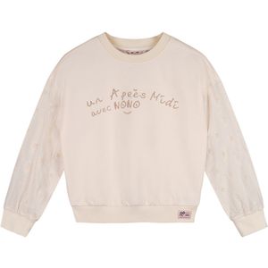 NoNo meisjes sweater - Naturel