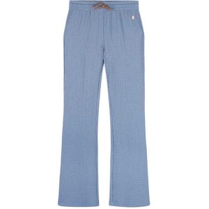 NONO - Sady Flared Jersey Broek Vintage Denim Blauw - Vintage Denim - Maat 134-140