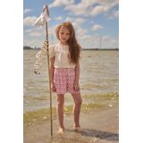 No-No - N503-5412 - Top - Ecru - Korte Mouw