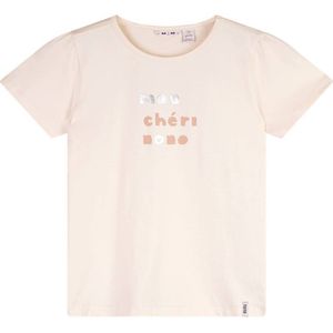 NoNo meisjes t-shirt - Naturel