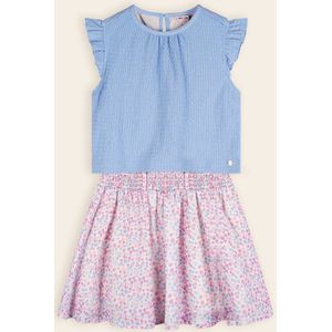 NoNo meisjes jurk - Blauw