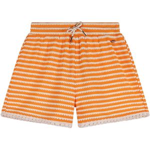 NoBell - Silla - Korte Broek - Oranje - Polyester, Elastaan
