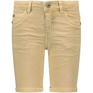 TYGO & vito - Quinn - 5-Pocket Short - Zandkleur - Stretchstof