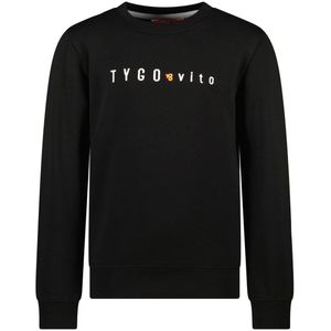 TYGO & vito - XNOOS-6300 - Trui - Zwart