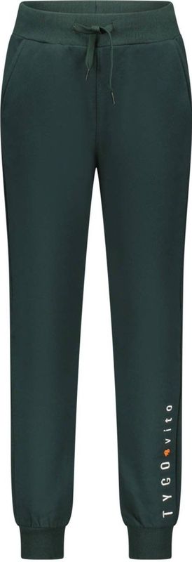 TYGO & vito - Nexterdays - Joggingbroek - Donkergroen - Sweatmateriaal