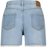 TYGO & vito - Korte Broek - Licht Blauw - Katoen Polyester Elastaan