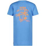 TYGO & vito - Midi T-shirtjurk - Hemelsblauw