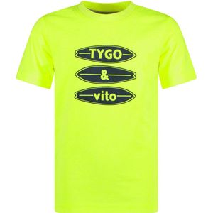 TYGO & vito jongens t-shirt - Geel