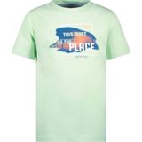TYGO & vito - Jaimy - T-shirt - Lichtgroen - Korte Mouwen - 100% Katoen