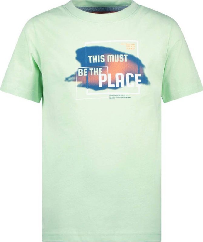 TYGO & vito - Jaimy - T-shirt - Lichtgroen - Korte Mouwen - 100% Katoen