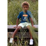 TYGO & Vito - T-shirt - Blauw - 100% Katoen - Korte Mouwen