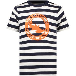 TYGO & vito - Dennis - T-shirt - Gestreept - Biologisch Katoen