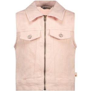 Moodstreet - VALERY pink denim gilet - Blush Pink - Maat 2