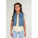 Moodstreet - Mouwloos Gilet - Lichtblauw - 100% Katoen