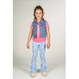 Moodstreet - Mouwloos Gilet - Lichtblauw - 100% Katoen