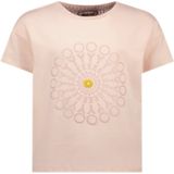 Moodstreet - T-shirt - Lichtroze - Katoen - Korte Mouwen