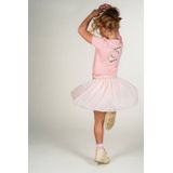 Moodstreet - T-shirt - Lichtroze - Katoen/Elastaan