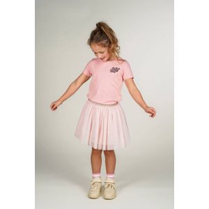 Moodstreet - T-shirt - Lichtroze - Katoen/Elastaan