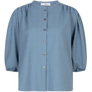 Ruby Tuesday Blouse Korte Mouw - Licht Blauw