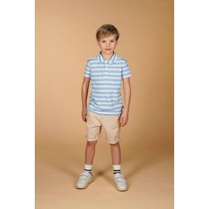 Le Chic Garcon polo lichtblauw