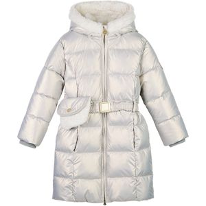 Le Chic - BODHI C507-5225 - Lange Winterjas - Met Ceintuur - Maat 122/128