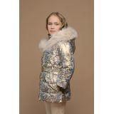 Le Chic - BODETTE C507-5245 - Lange Winterjas - Met Ceintuur - Fake-Fur Rand