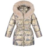 Le Chic - BODETTE C507-5245 - Lange Winterjas - Met Ceintuur - Fake-Fur Rand