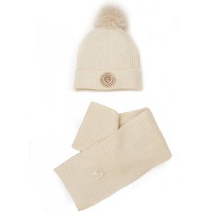 Le Chic - Muts/sjaal - Gebreide Set - Zacht - Meisjes