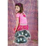 B.Nosy - Y504-5818 - Jurk - Roze