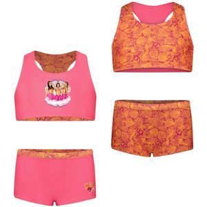 B.Nosy x K3 - Winona - Halterbikini - Roze - 80% Gerecycled Polyester