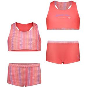 B. Nosy - Y504-5055 - Halterbikini - Koraalrood - Gerecycled Polyester