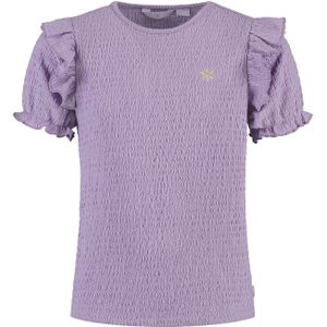 MAYCE zomer top meisjes - lila - wrinkel