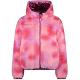 B.Nosy - Jessie - Jas - Roze - Omkeerbaar met Sterrenpatroon en Fake Fur