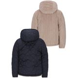 Like Flo - Aimee - Tussenjas - Blauw - Omkeerbaar