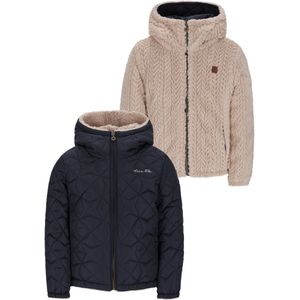 Like Flo - Aimee - Jas - Blauw - Omkeerbaar - Gemaakt van Gerecycled Polyester