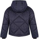 NoBell - Buffer Short Hooded Jacket - Blauw - Tussenjas