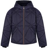 NoBell - Buffer Short Hooded Jacket - Blauw - Tussenjas