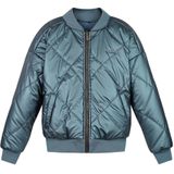 NoBell - Teddy Reversible Bomberjack - Blauw - Jacks