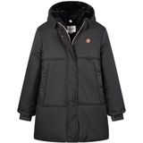 NoBell - Belvine - Gewatteerde Jas - Zwart - Waterafstotend