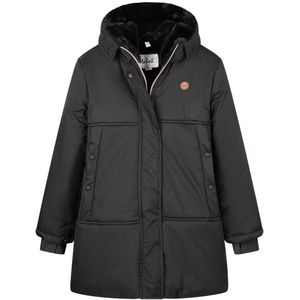 NoBell - Belvine - Gewatteerde Jas - Zwart - Waterafstotend