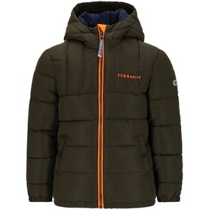 TYGO & vito gewatteerde jas donkergroen