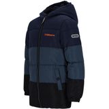 TYGO & vito - X507-6203 - Jas - Blauw - Met Vaste Capuchon